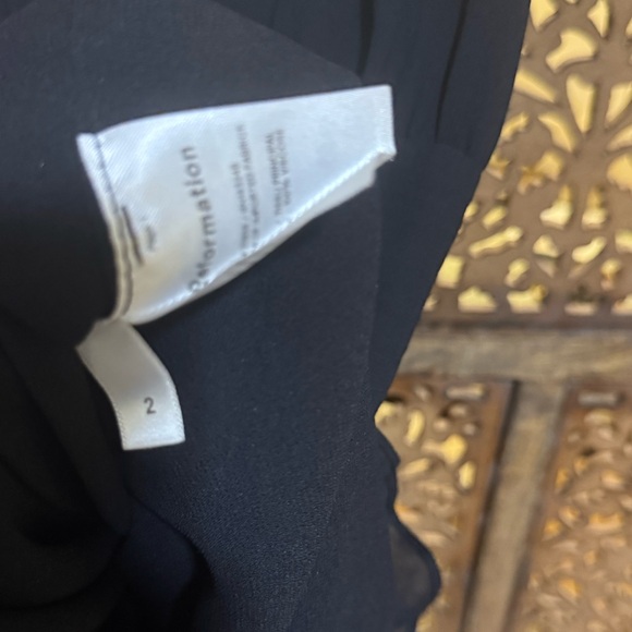 Reformation Esther Black Dress - Picture 4 of 5